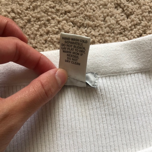 Cache White Tube Top with Gold Embellishments - Picture 5 of 9